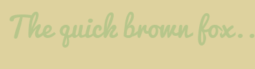 Image with Font Color B7C68B and Background Color DED29E